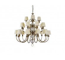 Подвесная люстра Newport 31010+12/C black brass без абажуров М0070494