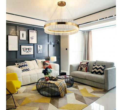 Подвесная люстра Delight Collection Saturno D8532P/R800 gold Подвесная люстра Delight Collection Saturno D8532P/R800 gold