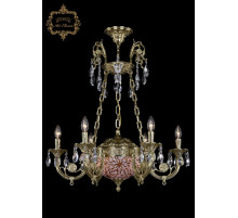 Подвесная люстра Art Classic 31.44.6.KR175SP.250IT.G.Sp.Amber.White.1A