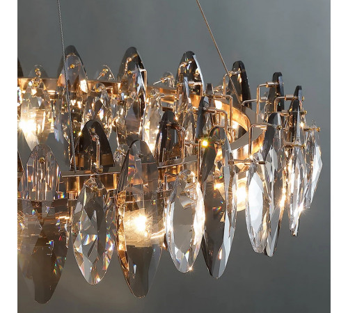 Подвесная люстра Delight Collection MT8980-10H brass Подвесная люстра Delight Collection MT8980-10H brass