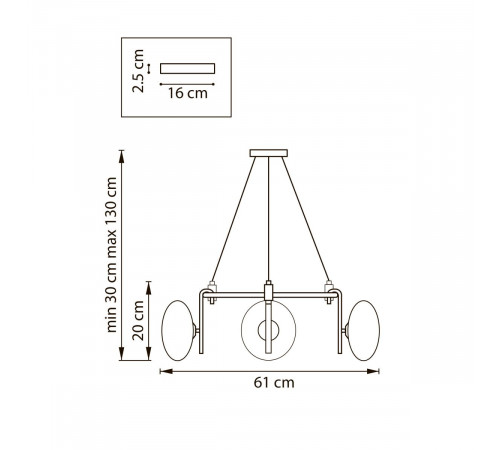 Подвесная люстра Lightstar Gamma G9 737136