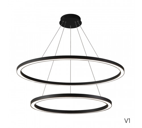 Подвесная люстра Crystal Lux FORTUNA SP123W LED BLACK Подвесная люстра Crystal Lux FORTUNA SP123W LED BLACK
