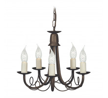 Подвесная люстра Elstead Lighting Minster MN5-BLK-GOLD