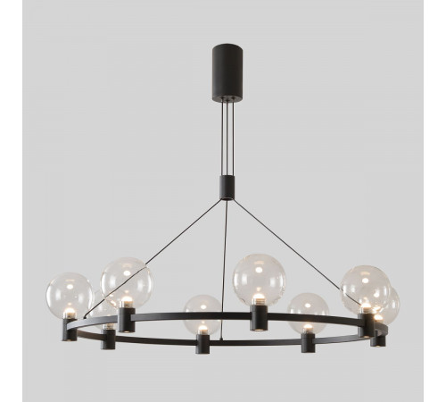 Подвесная люстра Crystal Lux DUET SP56W LED BLACK