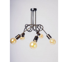 Подвесная люстра Adilux Tango Black Patina 10135