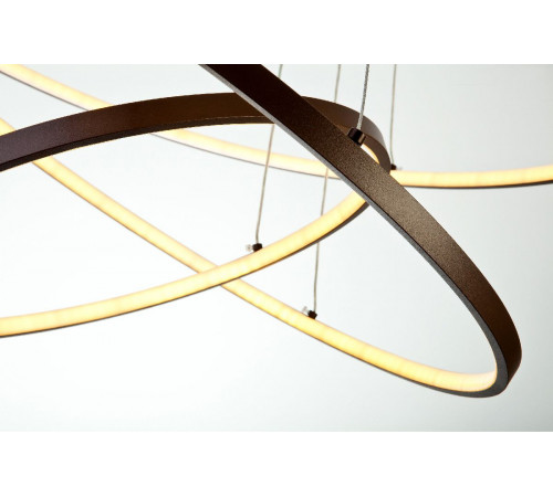 Подвесная люстра LED4U L5053-80-60-40 BR Подвесная люстра LED4U L5053-80-60-40 BR