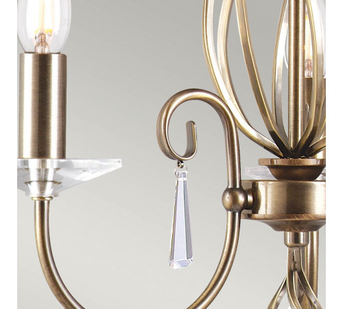 Подвесная люстра Elstead Lighting AG3-AGED-BRASS