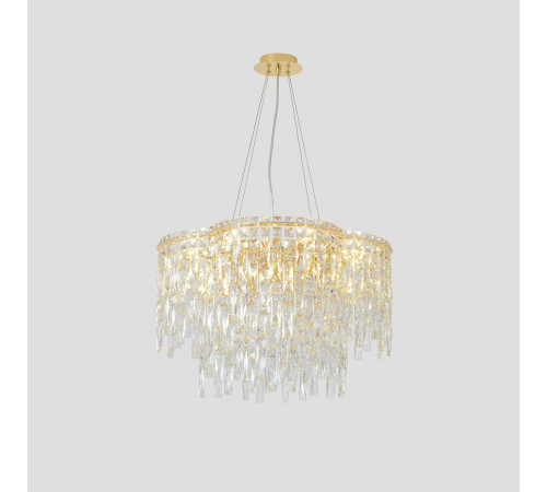 Подвесная люстра Crystal Lux ABRIL SP12 GOLD