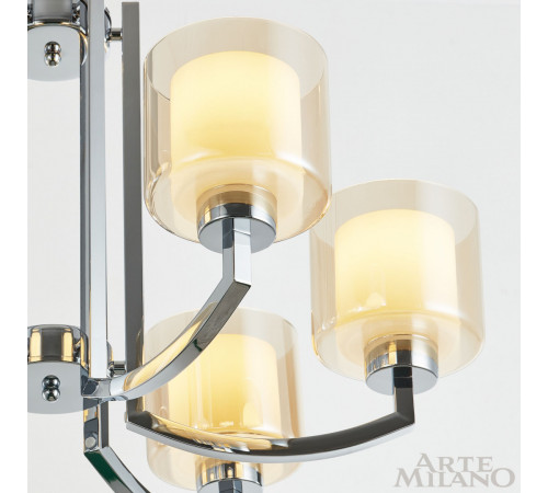 Подвесная люстра Arte Milano Neapolis 277207/6 Ni
