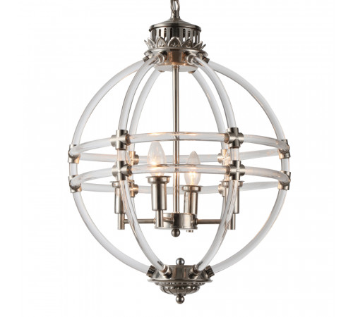 Подвесная люстра Delight Collection Impero KM0766P-4 nickel