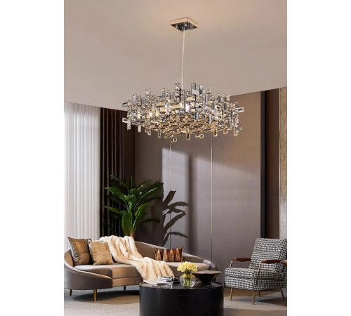 Подвесная люстра Delight Collection P7838-W50 chrome Подвесная люстра Delight Collection P7838-W50 chrome