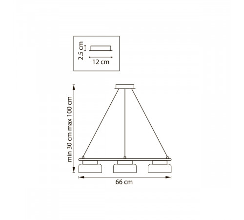 Подвесная люстра Lightstar Fico II 740167