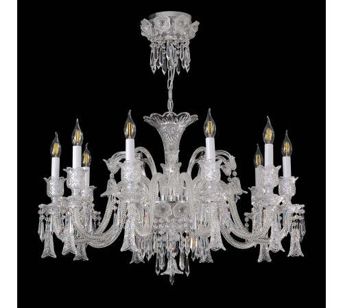 Подвесная люстра Crystal Lux VERSAILLES SP10 CHROME