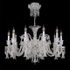 Подвесная люстра Crystal Lux VERSAILLES SP10 CHROME