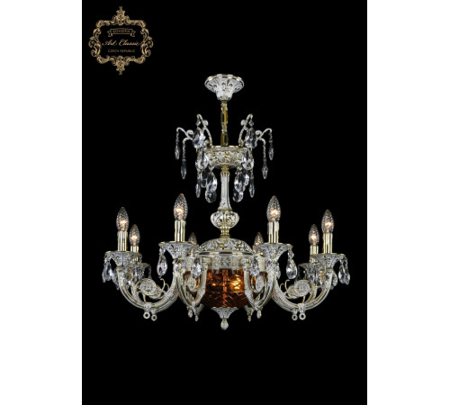 Подвесная люстра Art Classic 31.12.8.KR175SP.250IT.GW.Sp.Amber.1B