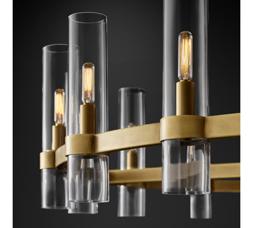 Подвесная люстра Delight Collection Ravelle MT8888-8H antique brass Подвесная люстра Delight Collection Ravelle MT8888-8H antique brass