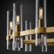 Подвесная люстра Delight Collection Ravelle MT8888-8H antique brass