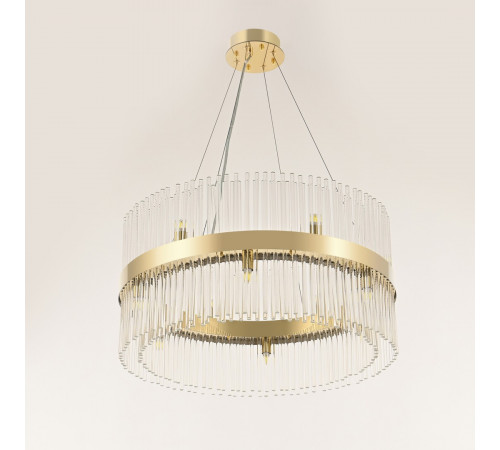 Подвесная люстра Arte Milano Бари 430110.600.12.G9.B1 GD