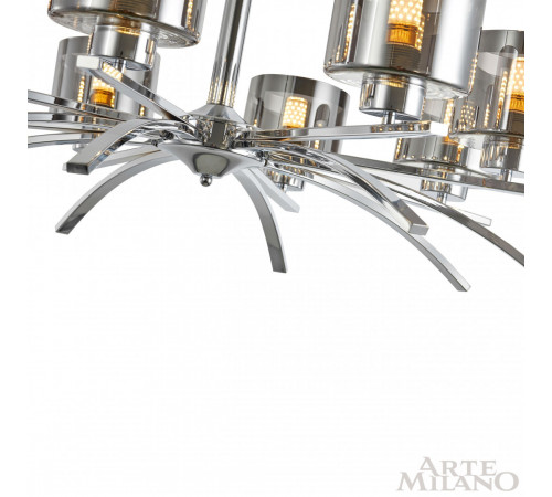 Подвесная люстра Arte Milano Neapolis 278207/8 Ni