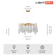 Подвесная люстра Lightera Dewdrop LE302L-8G