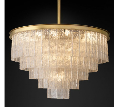 Подвесная люстра DeLight Collection Glace KG0998P-10R brass
