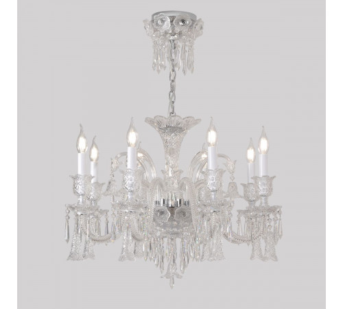 Подвесная люстра Crystal Lux VERSAILLES SP8 CHROME