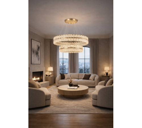 Подвесная люстра Modelux ML.8185.600.400 GD