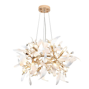 Подвесная люстра Modelux premium ML.6808.800P GD