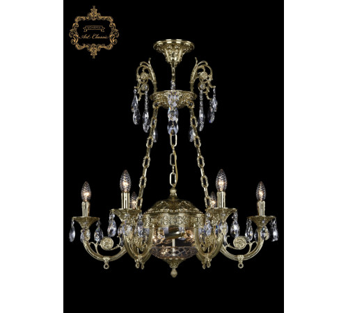 Подвесная люстра Art Classic 31.44.6.KR175SP.250IT.G.Sp.Clear.1B