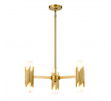 Подвесная люстра Elstead Lighting MARVELE6-AB-OPAL