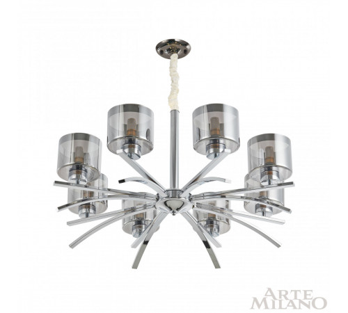 Подвесная люстра Arte Milano Neapolis 278207/8 Ni
