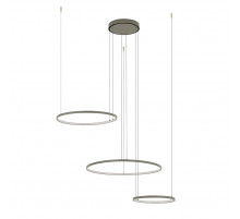 Подвесная люстра Nowodvorski Circolo Led M Silk Oliv E 11398