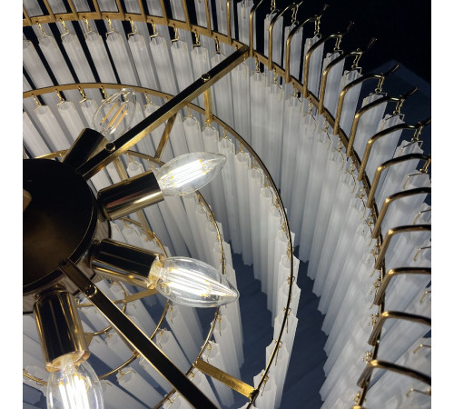 Подвесная люстра ImperiumLoft Eich chandelier nova round 243801-22