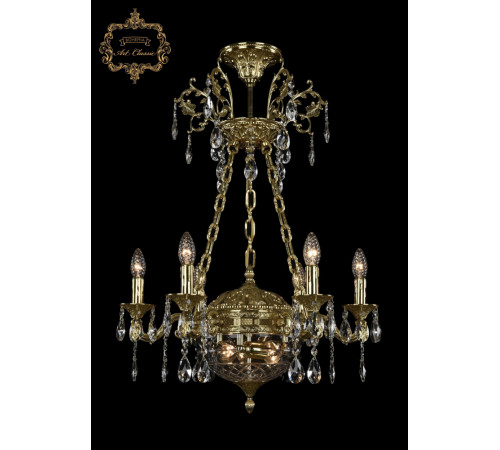 Подвесная люстра Art Classic 31.51.6.CK125SP.250SP.G.Sp.Clear.1B