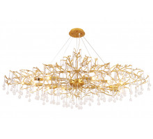 Подвесная люстра Crystal Lux REINA V2 SP12 L1500 GOLD PEARL