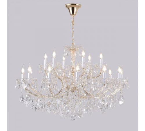 Подвесная люстра Crystal Lux CRISTELLE SP12+6 GOLD