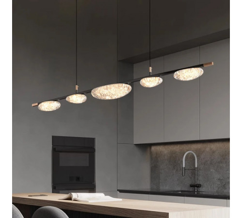 Подвесная люстра Delight Collection MT9125-5HL pearl black