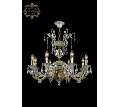 Подвесная люстра Art Classic 31.22.8.KR175SP.250IT.GW.Sp.Clear.1C