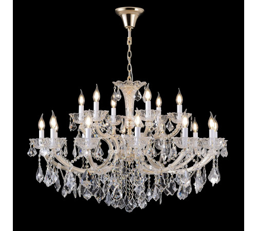 Подвесная люстра Crystal Lux CRISTELLE SP12+6 GOLD