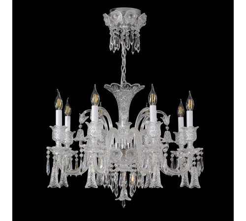 Подвесная люстра Crystal Lux VERSAILLES SP8 CHROME