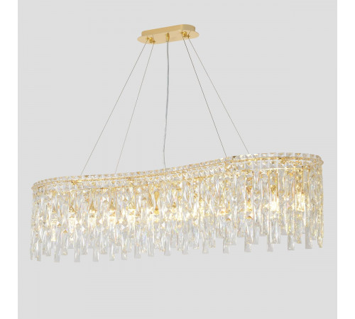 Подвесная люстра Crystal Lux ABRIL SP12 L1200 GOLD Подвесная люстра Crystal Lux ABRIL SP12 L1200 GOLD