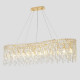 Подвесная люстра Crystal Lux ABRIL SP12 L1200 GOLD