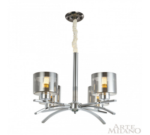 Подвесная люстра Arte Milano Neapolis 278207/4 Ni