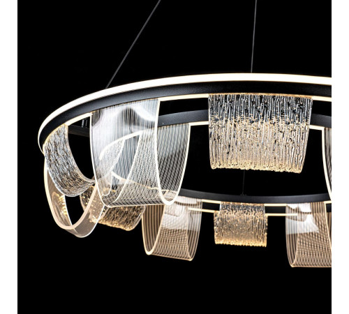 Подвесная люстра LED4U L7706-800 BK Подвесная люстра LED4U L7706-800 BK