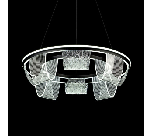 Подвесная люстра LED4U L7706-630 BK Подвесная люстра LED4U L7706-630 BK