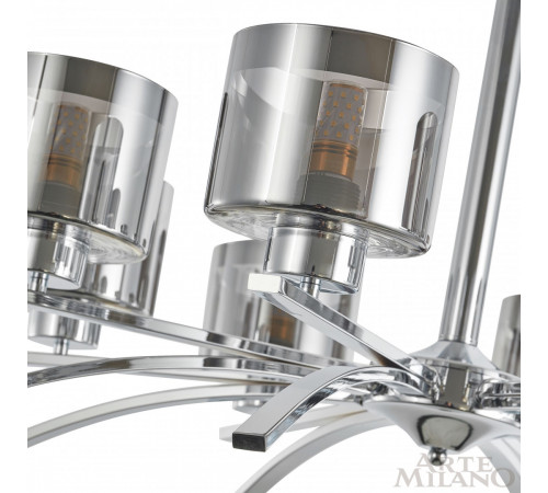 Подвесная люстра Arte Milano Neapolis 278207/8 Ni