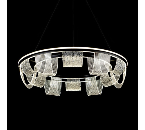 Подвесная люстра LED4U L7706-800 BK Подвесная люстра LED4U L7706-800 BK