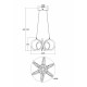 Подвесная люстра Freya Jumbo FR6047PL-L120W