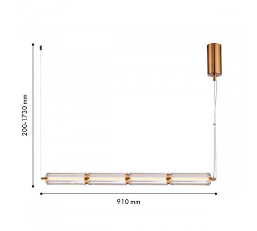Подвесная люстра F-Promo Hexagoni 4777-4P
