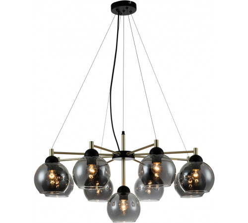 Подвесная люстра Indigo Grappoli 11029/9P Black V000217